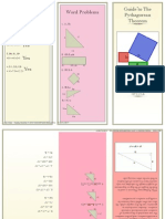 Preview of Pythagorean Theorem Brochure