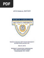 Download Annual Report of the North Carolina Agricultural and Technical State University Alumni Association Incorporated by North Carolina AT State University Alumni Association - WashingtonDC Chapter SN227891871 doc pdf