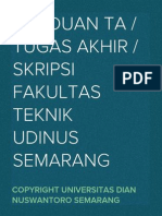 Panduan TA Fakultas Teknik Udinus