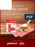 50 de Retete Inscrise La Festivalul Blogurilor Gustoase