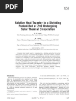 Download Ablative Heat Transfer in a ShrinkingPacked-Bed of ZnO Undergoing Solar Thermal Dissociation by lsoulieman SN22790285 doc pdf