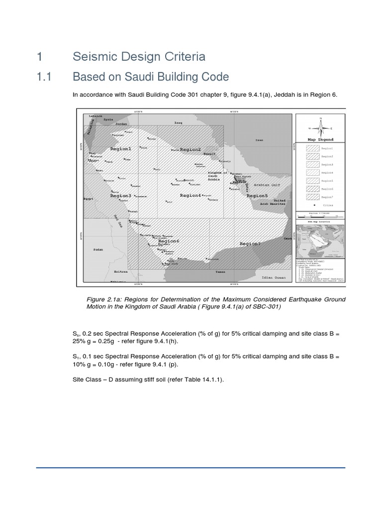 Jeddah Earthquake Design Criteria | PDF | Earthquakes | Civil Engineering