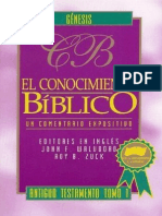 El Conocimiento Bíblico - Génesis PDF