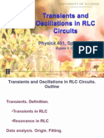 Transients and Oscillations in RLC Circuits(v2m)