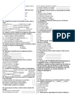 Prueba Escrita de Comunicaciónbii5to