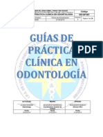 Guías de Práctica Clínica en Odontología