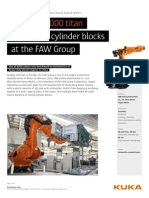 KUKA KR 1000 Titan: Assembles Cylinder Blocks at The FAW Group