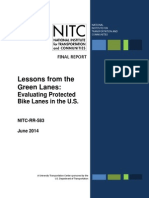 Lessons From The Green Lanes: Evaluating Protected Bike Lanes in The U.S. (NITC, 2014)