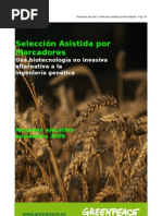 Selección Asistida por Mercado alternativa a los transgénicos