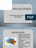 Colación Saludable