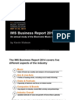 IMS Report 2014 - The EDM industry study by Kevin Watson