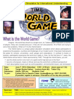 Time Time: A Global Education Simulation For International Understanding