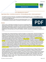 Cuatro Paradigmas Básicos Sobre La Naturaleza de La Ciencia