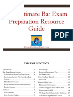 The Ultimate Bar Exam Preparation Resource Guide