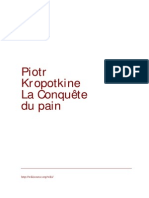 Kropotkine Conquete Du Pain PDF