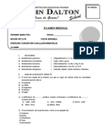 Examen2do Secundaria