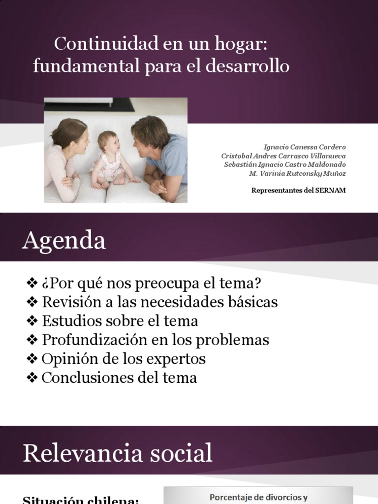 Impacto del Divorcio en Niños en Chile | PDF | Ciencias sociales ...
