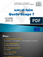 Présentation Géopolitique Europe