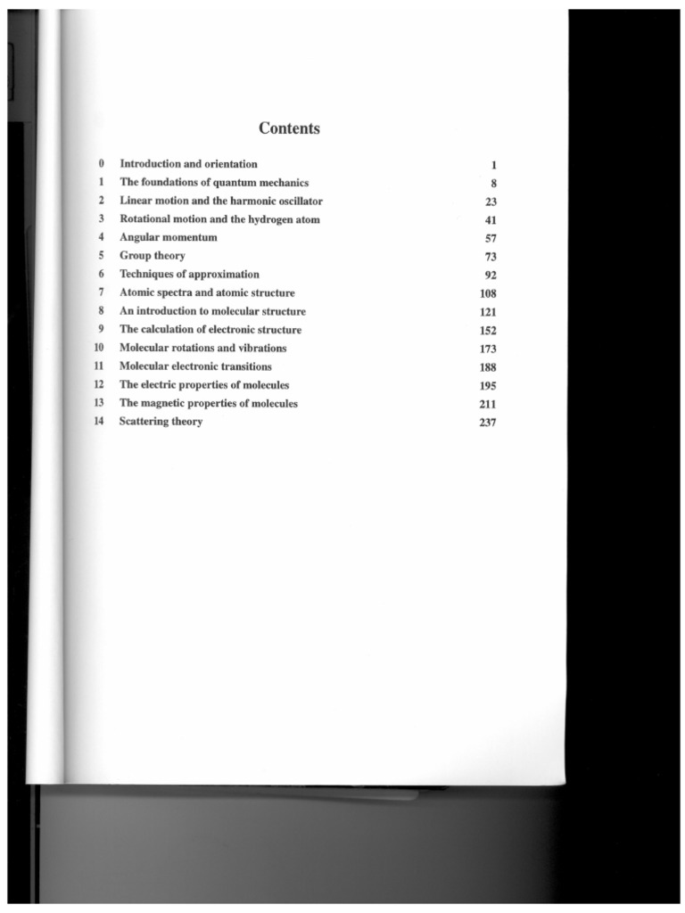 Solutions Manual to Molecular Quantum Mechanics Atkins 3rd