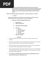 Roteiro Palestras - Planejamento Familiar