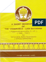 Pariyatti's electronic publication of The Venerable Ledi Sayadaw biography