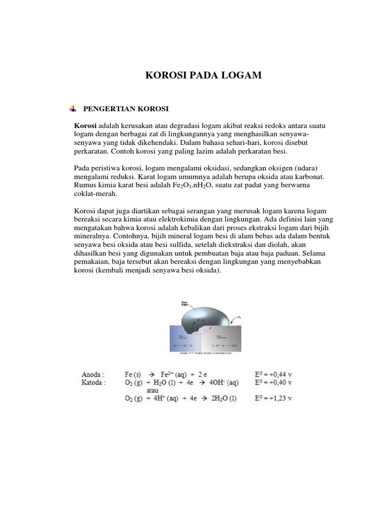 Korosi Atau Perkaratan Sangat Lazim Terjadi Pada Besi Pdf