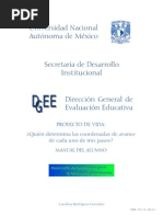 Proyecto de Vida Unam