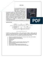 Informe Relé Transformador f650