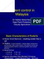 Rodent Control in Malaysia: DR Hafidzi Mohd Noor Dept Plant Protection Faculty Agriculture