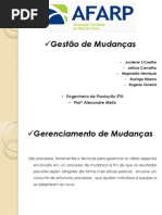 Trabalho Gestão de Mudanças1.1 Apresentação