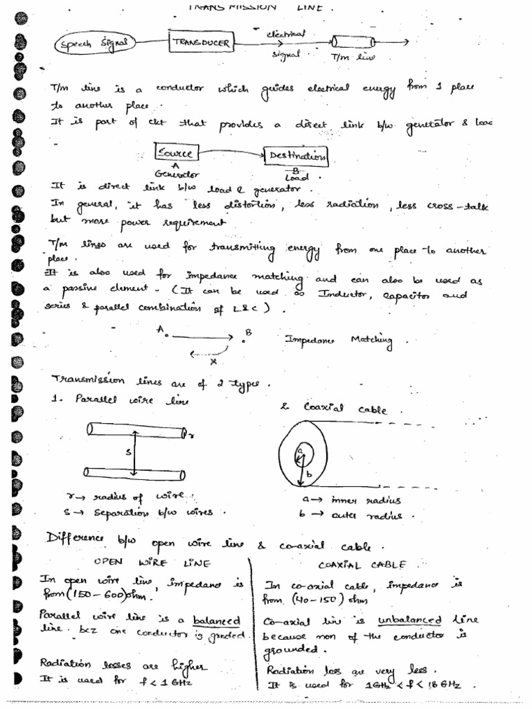 Transmission Line | PDF