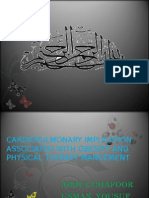 cardio pulmonary implication and obiesty