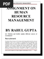Download Assignment on human resource management by diplococcous SN22803870 doc pdf