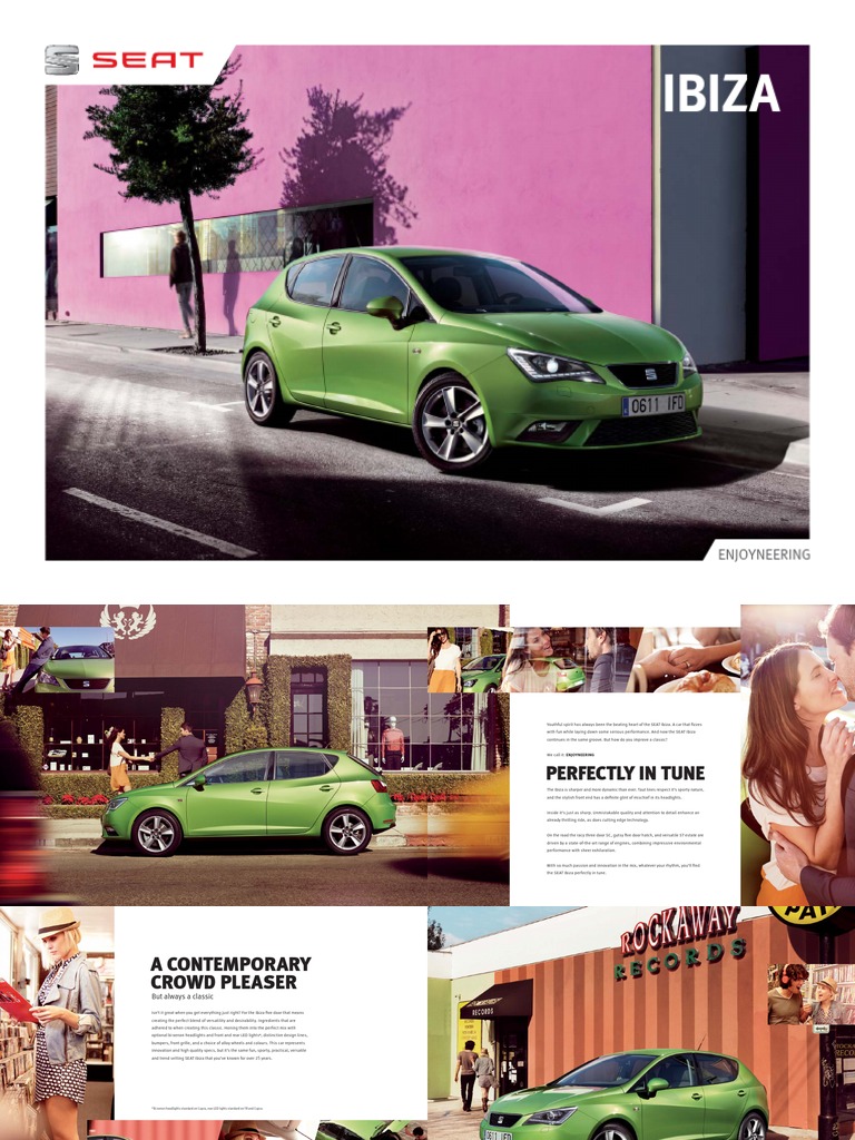 SEAT Range Brochure PDF Diesel Engine Horsepower