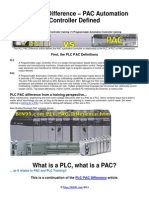 PLC Vs PAC Explained and Definition