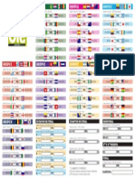 Brasil 2014 Fixture Bolsillo Olé