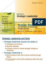 Strategic MAnagment-Strategic ladership