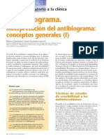 El Antibiograma.: Interpretación Del Antibiograma: Conceptos Generales (I)