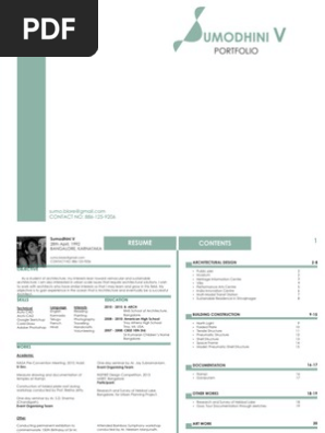 Architectural Portfolio