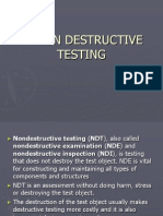 Non Destructive Testing
