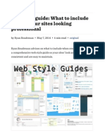 Web Style Guide