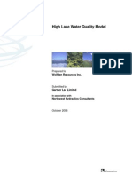 071116-06MN082-Appendix A05 High Lake Water Quality Model-135f-IT2E