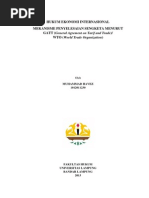 Download Mekanisme Penyelesaian Sengketa Ekonomi Internasional Melalui GATT Dan WTO by NouvindriAdji SN228077326 doc pdf