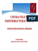 Florin Irimia Contractele de Parteneriat Public Privat