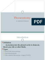 Thoracostomy