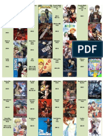 Listanime | PDF | Csi: Crime Scene Investigation | Leisure