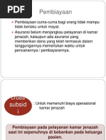 Pembiayaan kamar jenazah