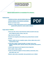 Regim Pancreatita