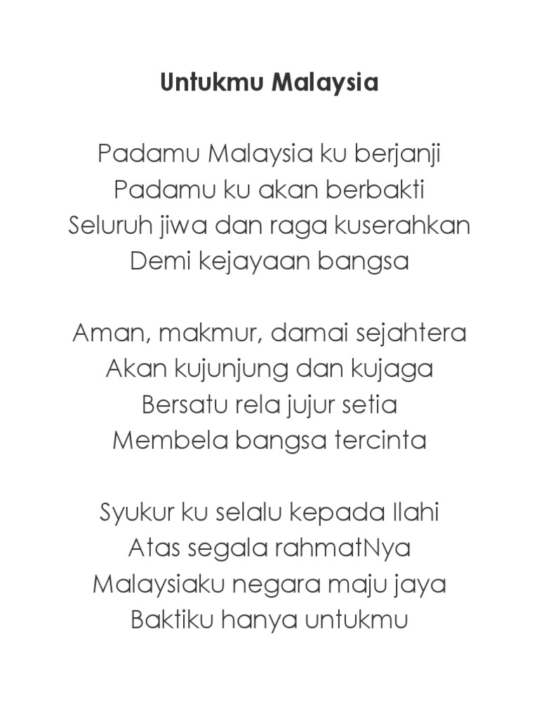Untukmu Malaysia Pdf