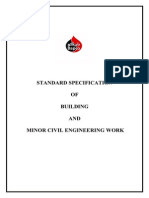 3 - Standard Specification of Building and Minor Civil Engineering Work